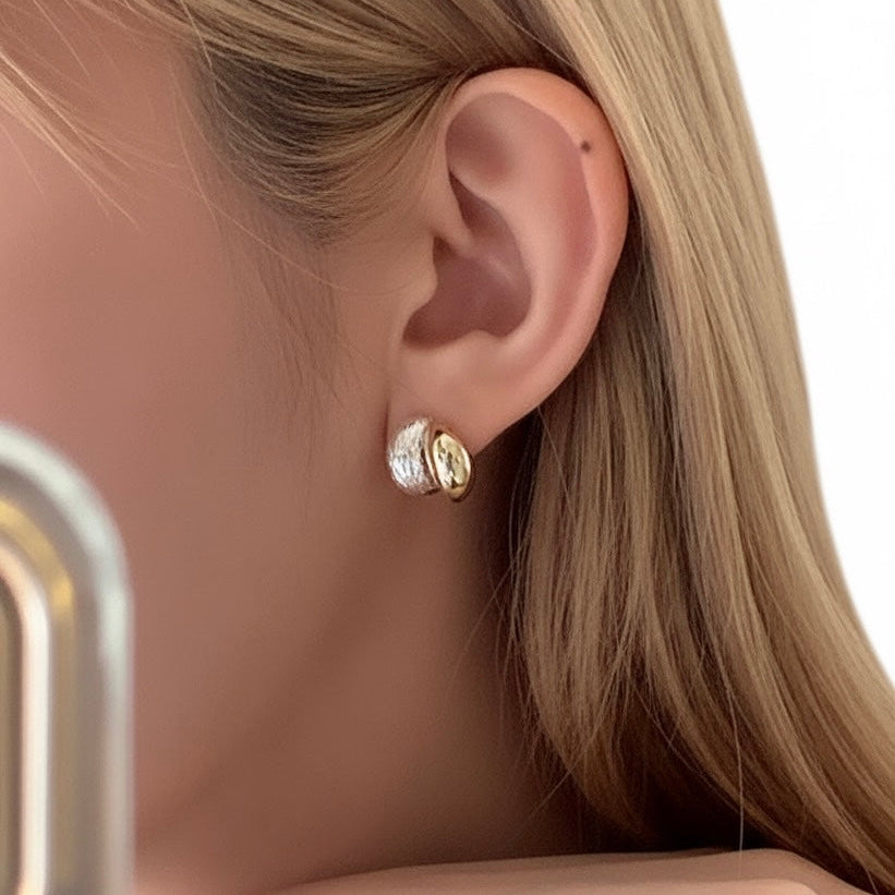 Orecchini Dualis Bicolore