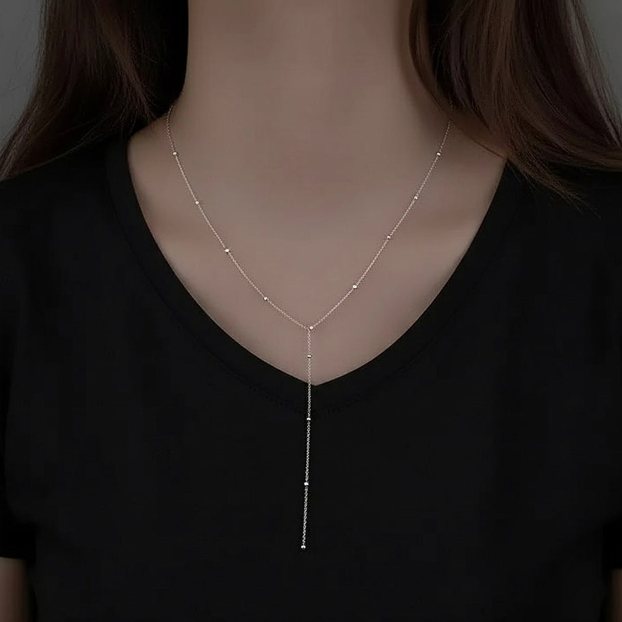 Y-Drop Elegance Collana