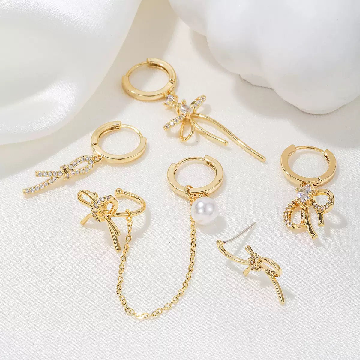 Set Orecchini Fiocco