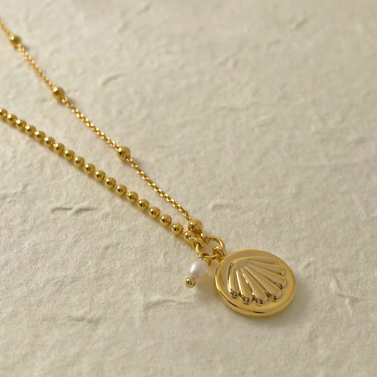 Conchiglia Baciata Collana