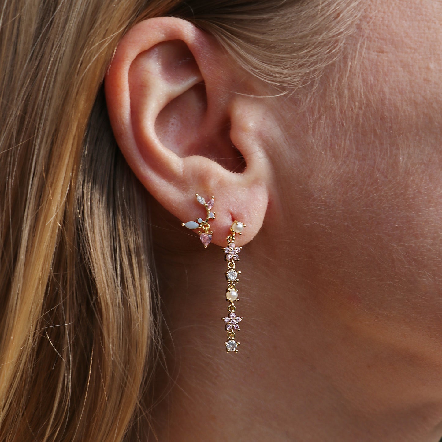 Petal Shine Set Orecchini