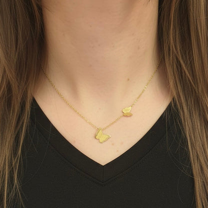 Collana Farfalla Duo