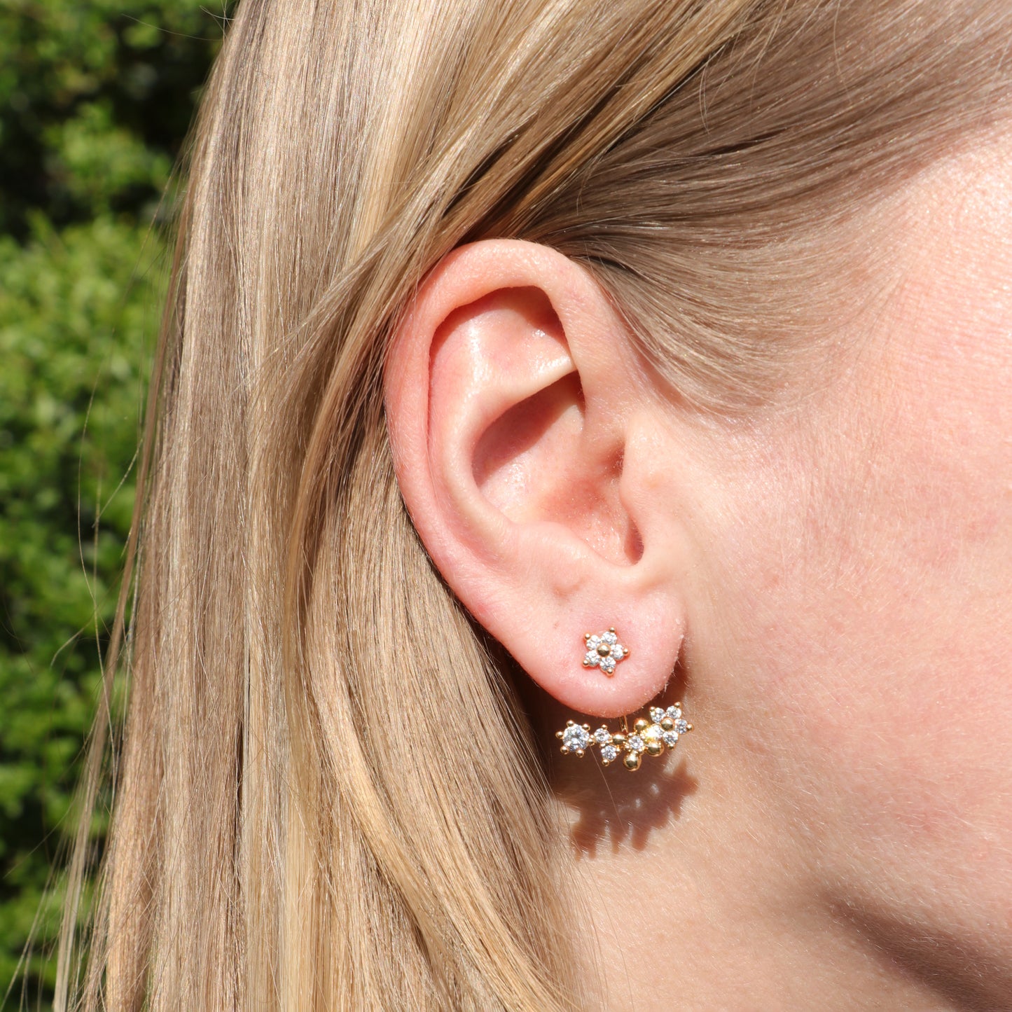 Floridia Orecchini 2 in 1