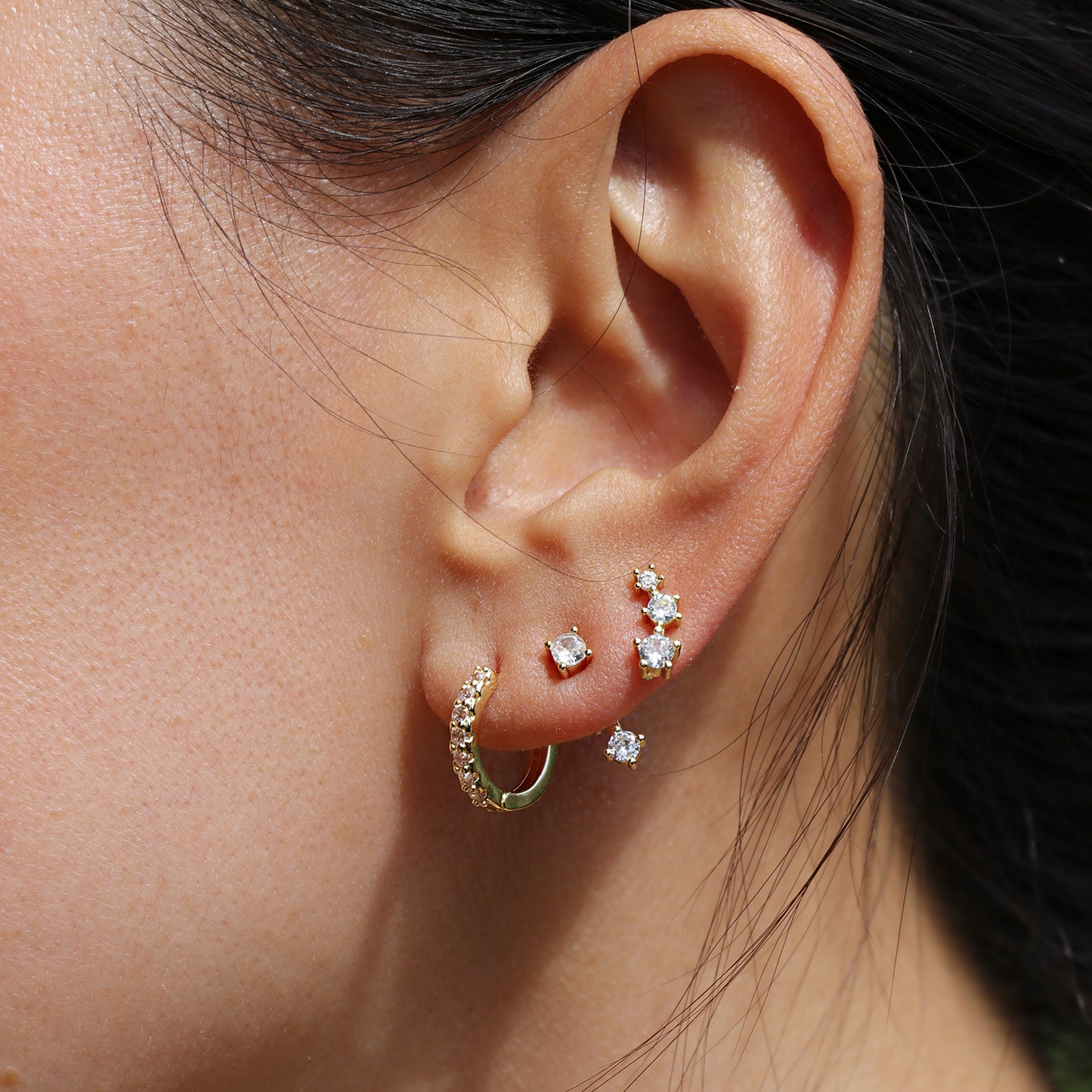 Trio Spark Set Orecchini