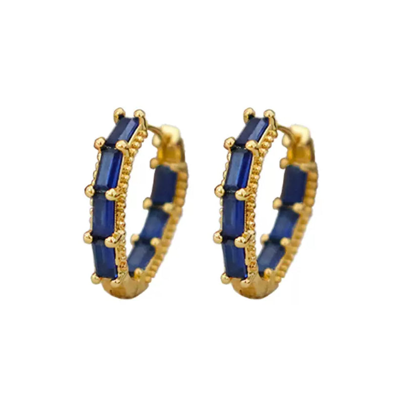 Sogno Azzurro Orecchini a cerchio piccoli (Hoops)