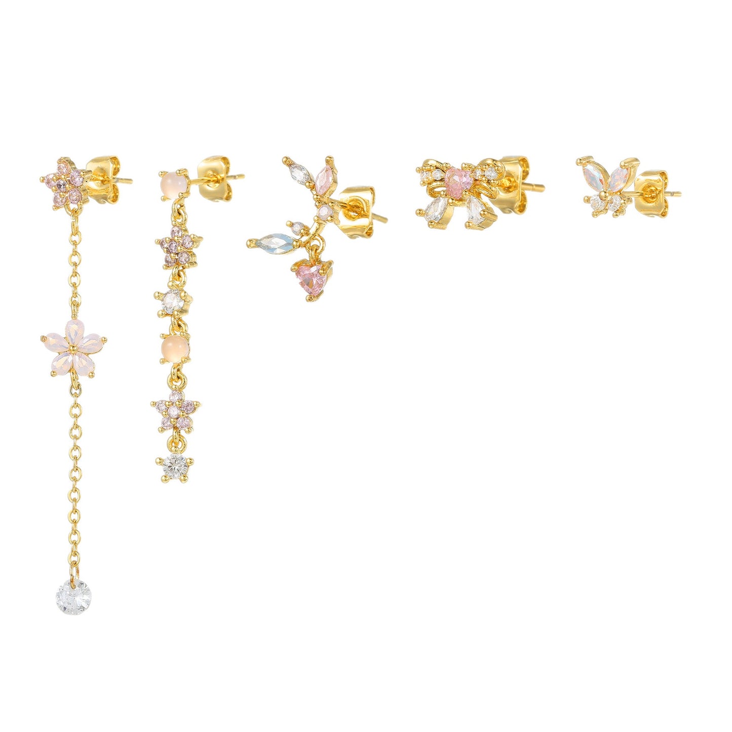 Petal Shine Set Orecchini