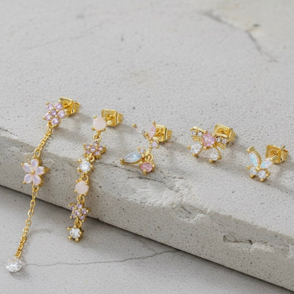 Petal Shine Set Orecchini