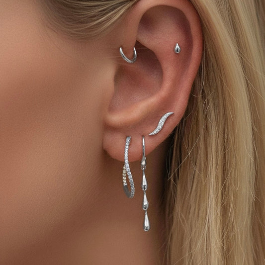 Set Orecchini Drop Glow