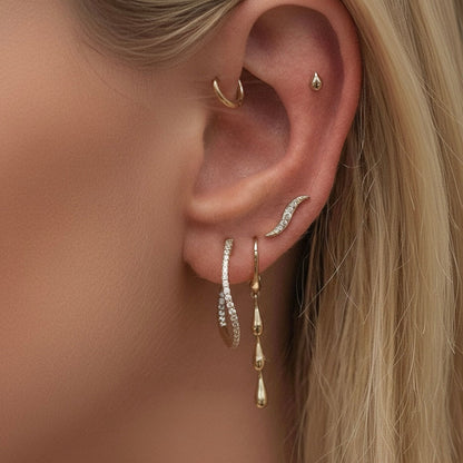 Set Orecchini Drop Glow