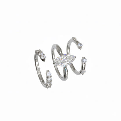 Amélie set anelli regolabili