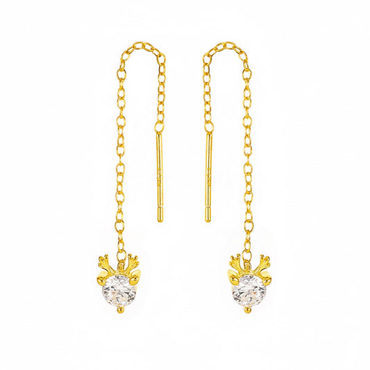 Renna Orecchini Pendenti