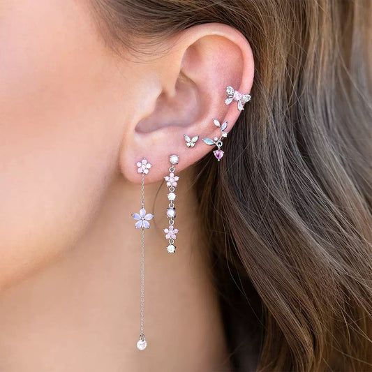 Petal Shine Set Orecchini