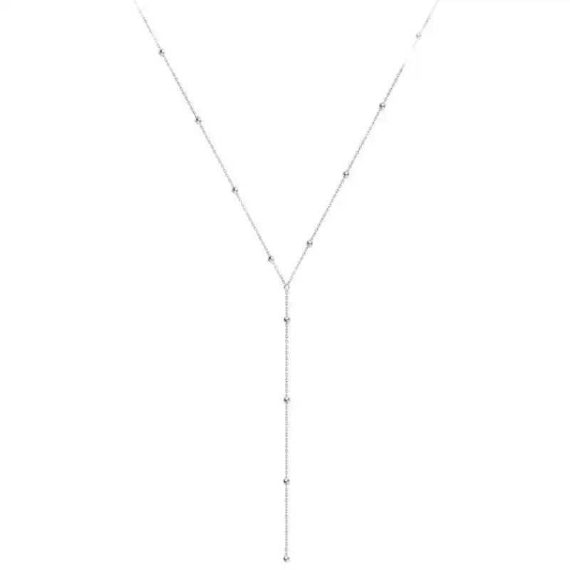 Y-Drop Elegance Collana