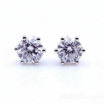 Cristaluxe Orecchini Punto Luce 8 mm