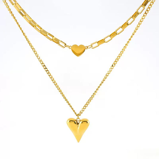 Collana Amore Duo Doppia Fascia