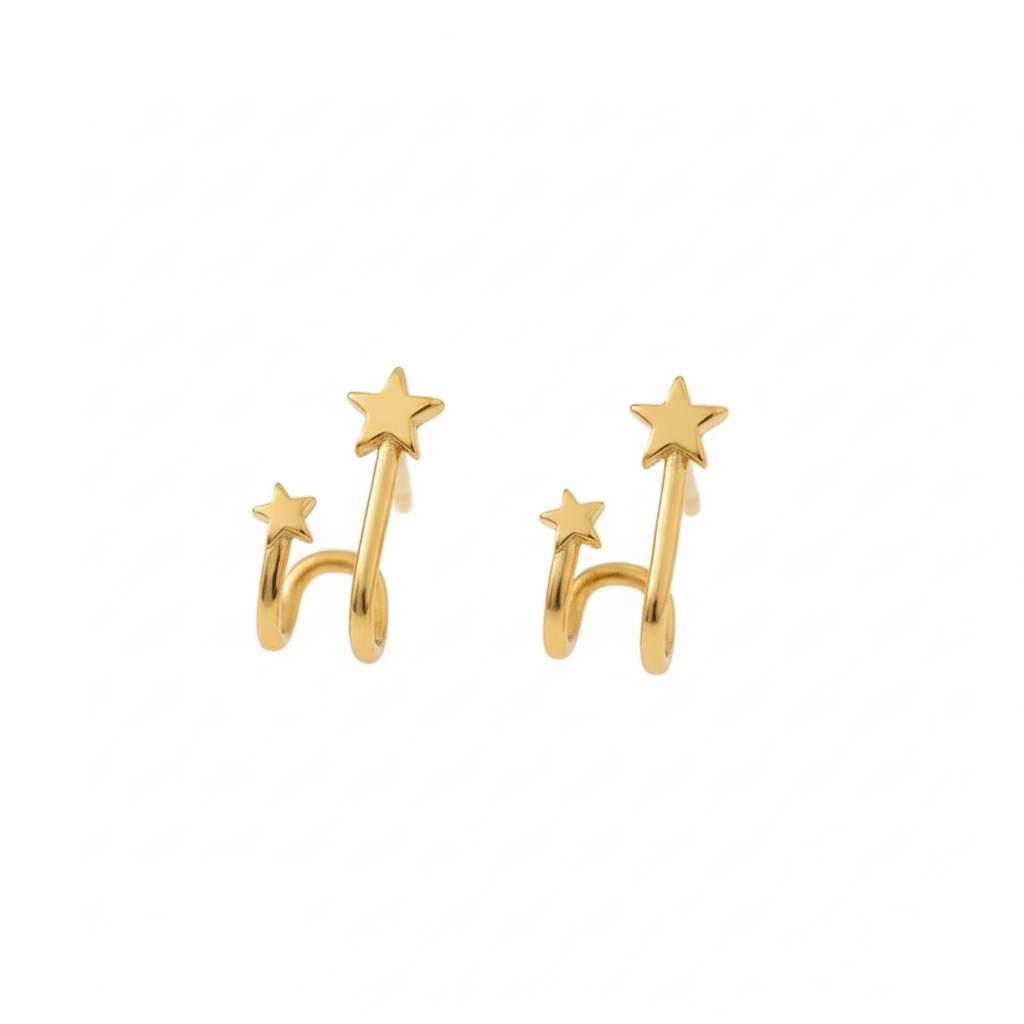 Orecchini Star Duo