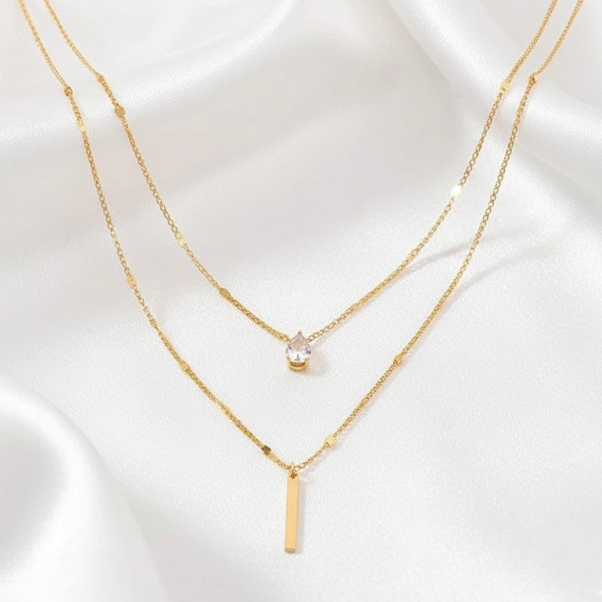 Collana Filo di Luce doppia fascia