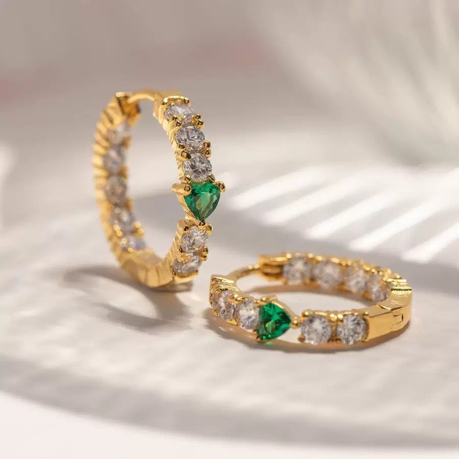 Orecchini Aria a cerchio piccoli (Hoops)