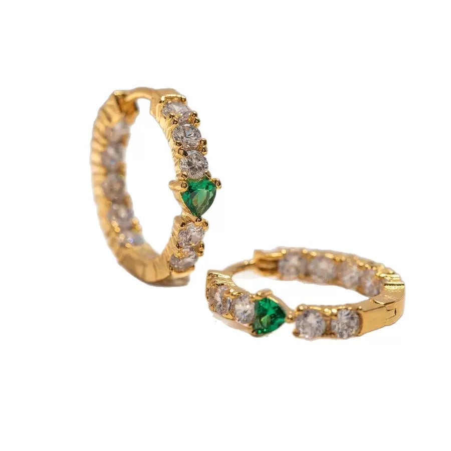 Orecchini Aria a cerchio piccoli (Hoops)