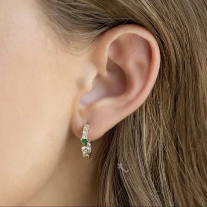 Orecchini Aria a cerchio piccoli (Hoops)