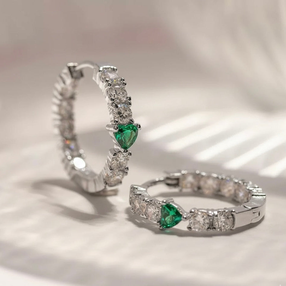 Orecchini Aria a cerchio piccoli (Hoops)