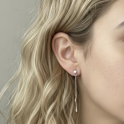 Orecchini Lunaria Drop