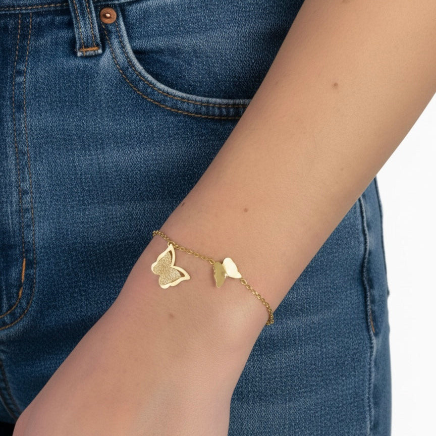 Bracciale Farfalla Duo