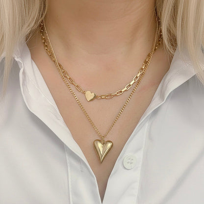 Collana Amore Duo Doppia Fascia