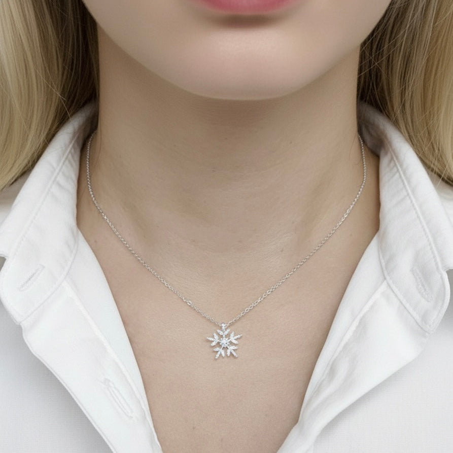 Collana Fiocco di neve