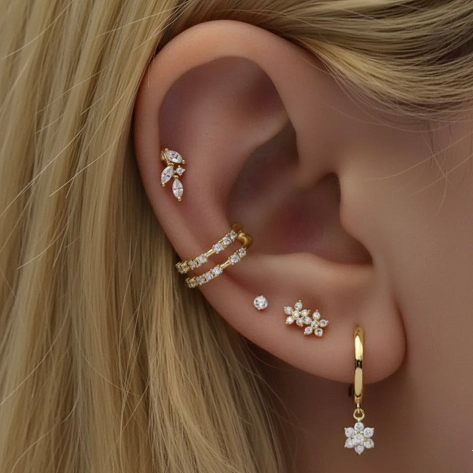 Set Orecchini Fiore