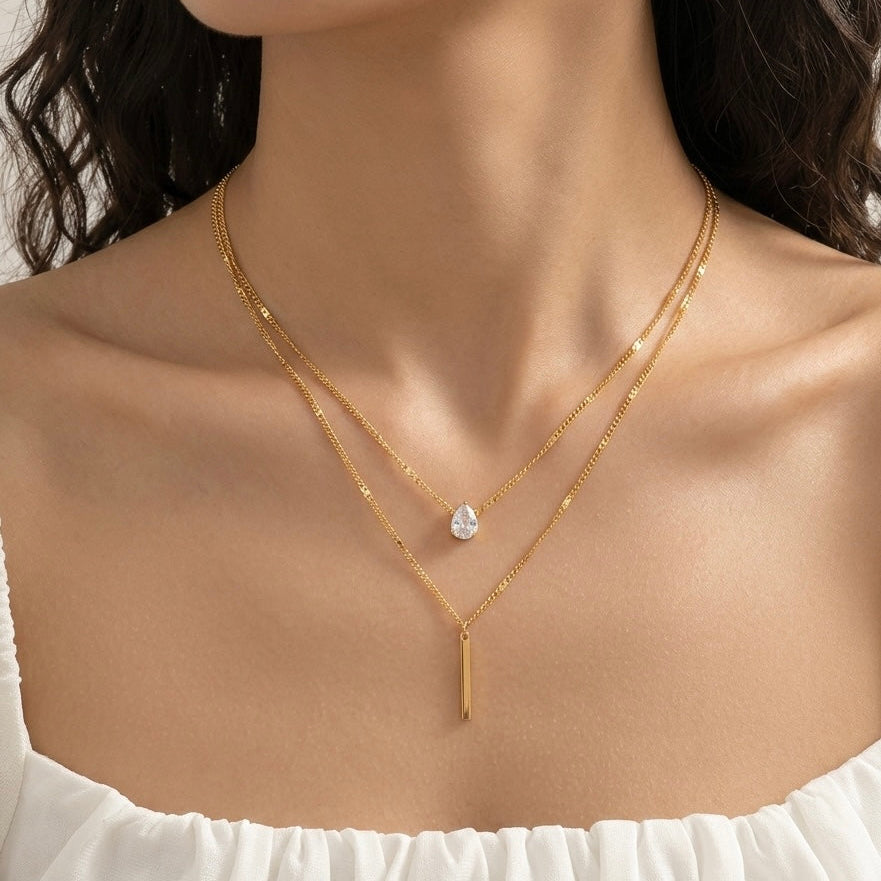 Collana Filo di Luce doppia fascia