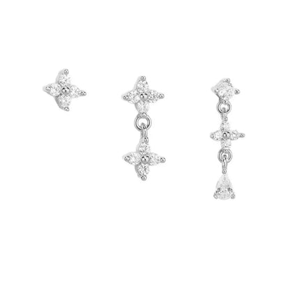 Set Orecchini Fiore