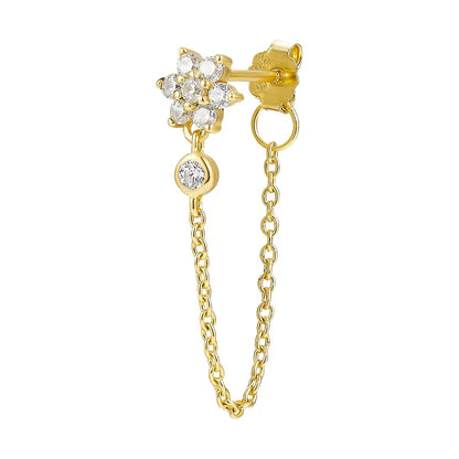 Orecchino Singolo Flora Drop