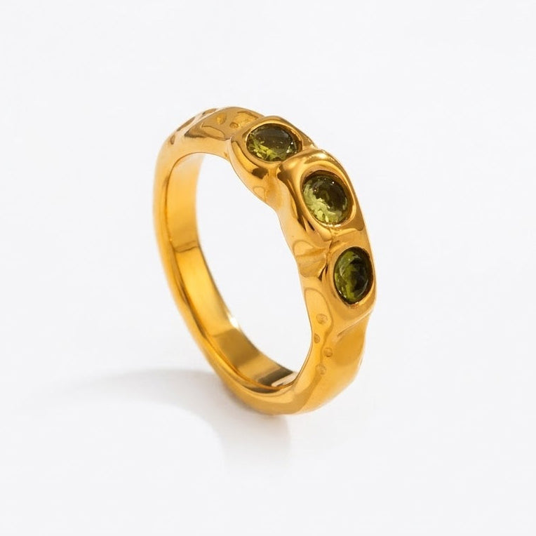 Anello Gemme Tris
