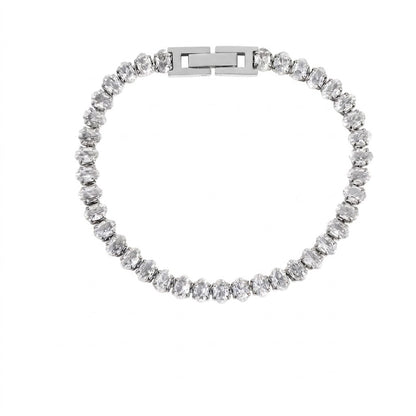 Bracciale Tennis Glow con Zirconi Ovali
