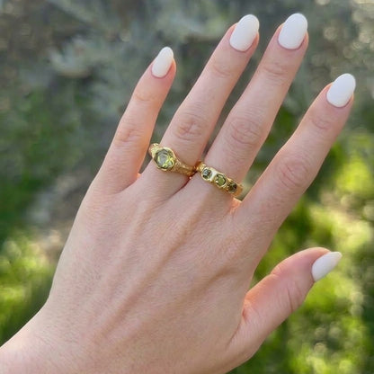 Anello Gemme Tris