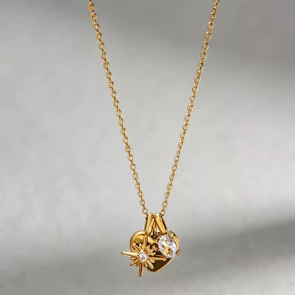 Collana Mamma con 3 charm