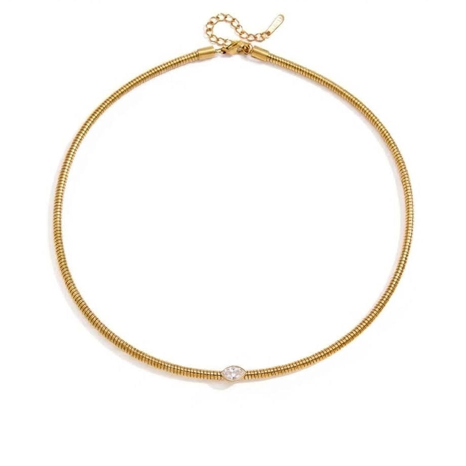 Collana Choker Goccia