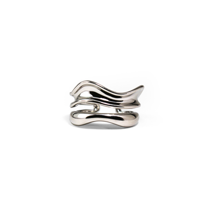 Silver Wave Anello