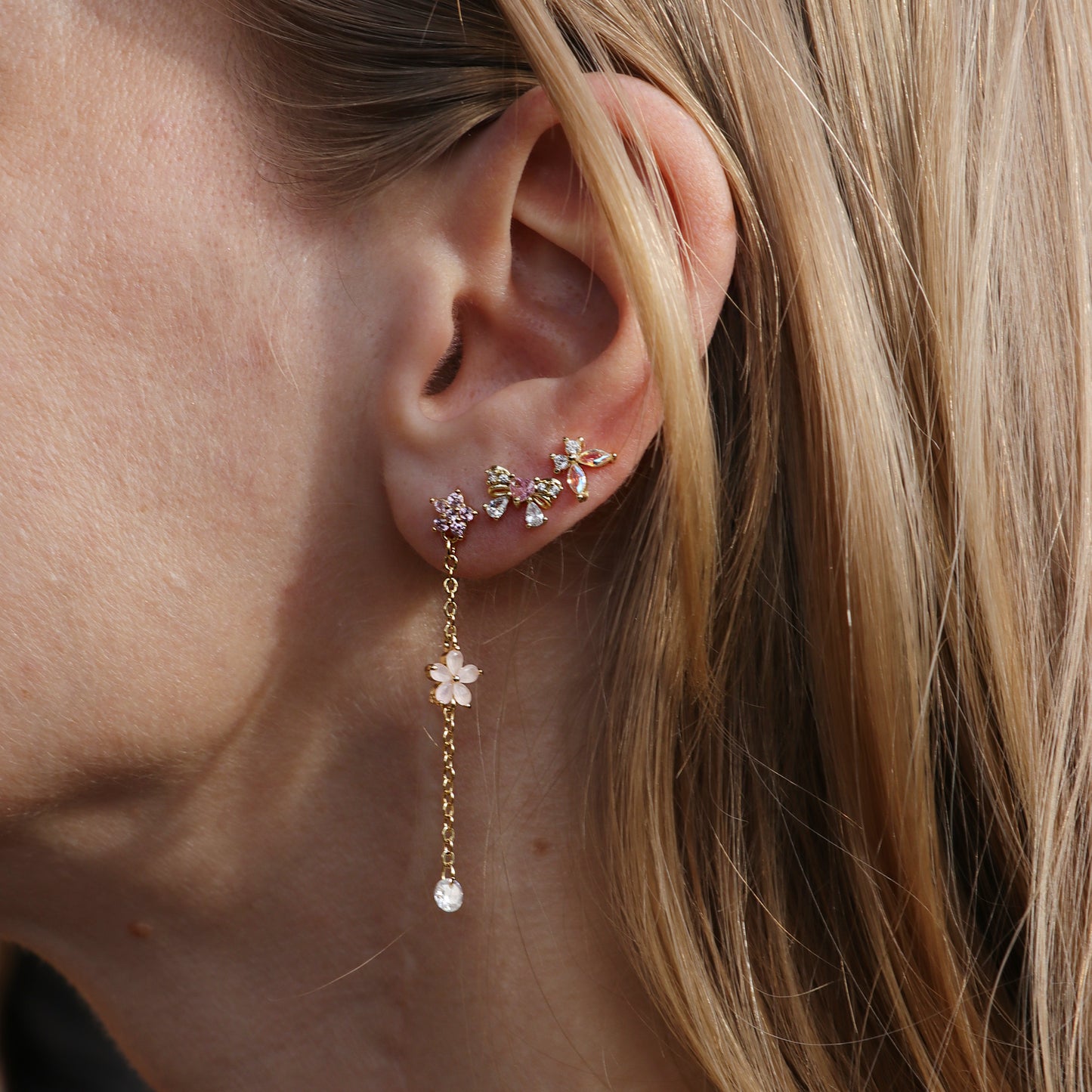 Petal Shine Set Orecchini