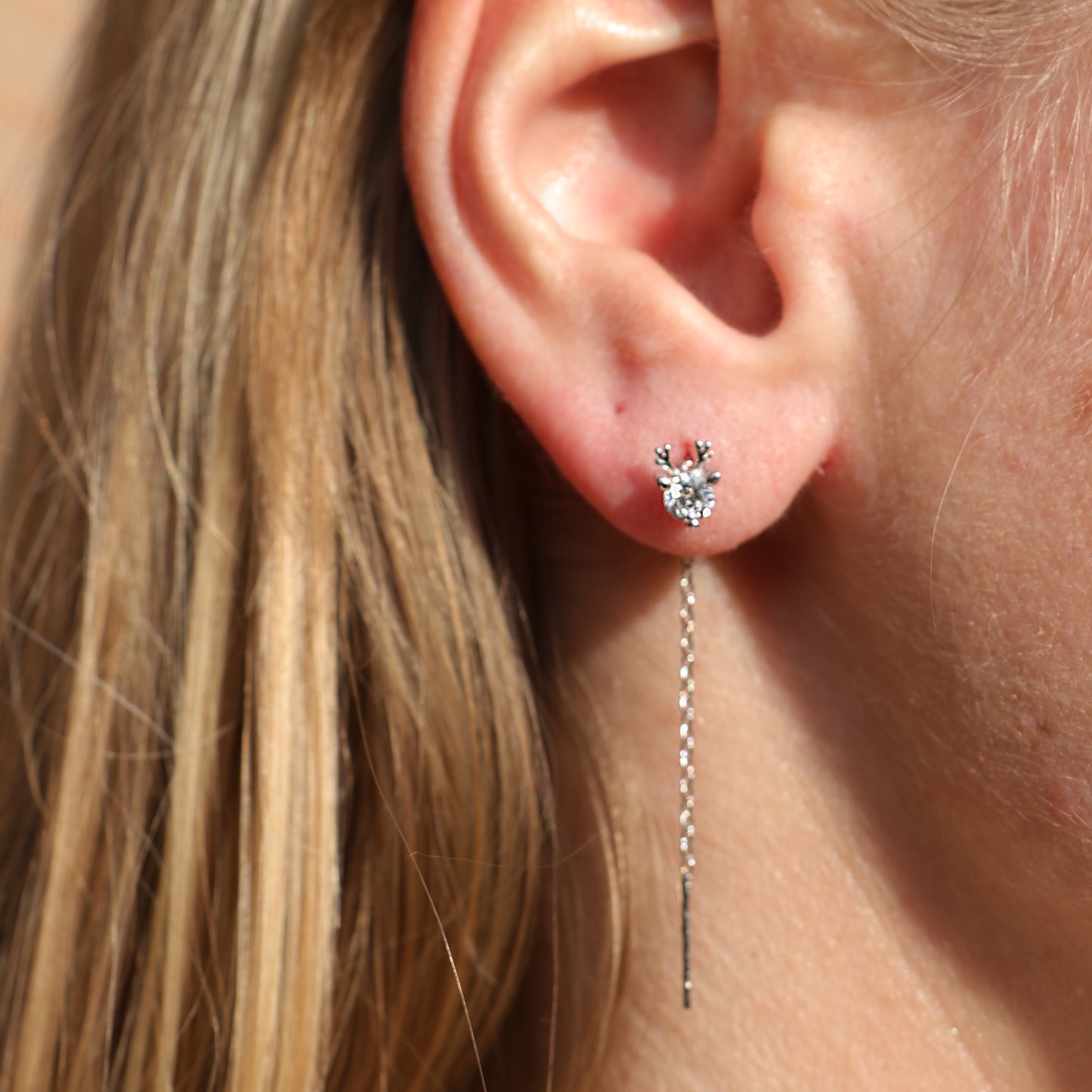 Renna Orecchini Pendenti